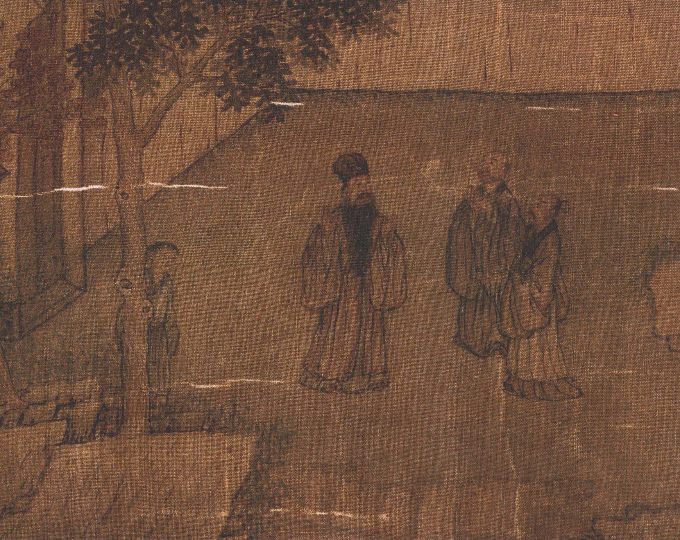 項(xiàng)圣謨 《承天寺夜游圖》 軸